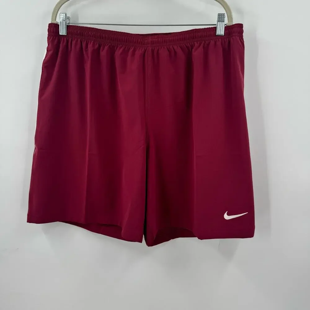 NWT Nike dry fit burgundy gym shorts